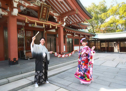 【前撮り】愛媛県　和装1着　ロケ + スタジオ撮影　全データ　【結婚式　写真　フォト　撮影】