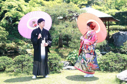 【前撮り】愛媛県　和装1着　ロケ + スタジオ撮影　全データ　【結婚式　写真　フォト　撮影】