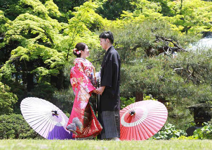 【前撮り】愛媛県　和装1着　ロケ + スタジオ撮影　全データ　【結婚式　写真　フォト　撮影】