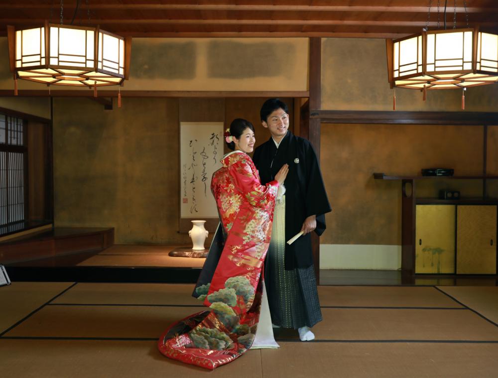 【前撮り】愛媛県　和装1着　ロケ + スタジオ撮影　全データ　【結婚式　写真　フォト　撮影】