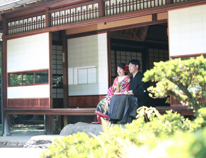 【前撮り】愛媛県　和装1着　ロケ + スタジオ撮影　全データ　【結婚式　写真　フォト　撮影】