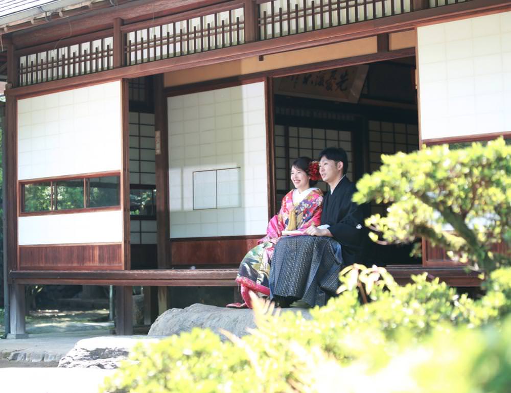 【前撮り】愛媛県 和装1着 ロケ + スタジオ撮影 全データ 【結婚式 写真 フォト 撮影】