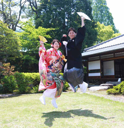 【前撮り】愛媛県　和装1着　ロケ + スタジオ撮影　全データ　【結婚式　写真　フォト　撮影】