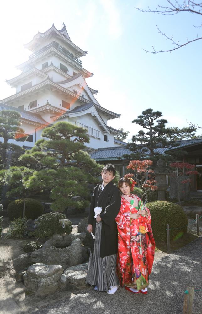 【フォトウェディング】愛媛県　和装1着 + 洋装1着　ロケ + スタジオ　【結婚式　写真　フォト　撮影】