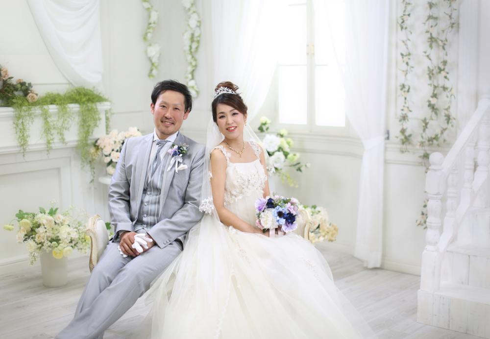 【フォトウェディング】愛媛県 和装1着 + 洋装1着 ロケ + スタジオ 【結婚式 写真 フォト 撮影】