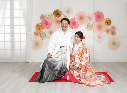 【フォトウェディング】愛媛県　和装1着 + 洋装1着　ロケ + スタジオ　【結婚式　写真　フォト　撮影】