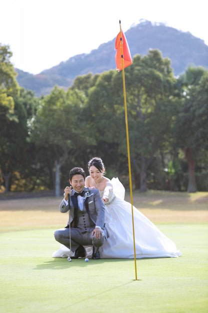 【フォトウェディング】愛媛県　和装1着 + 洋装1着　ロケ + スタジオ　【結婚式　写真　フォト　撮影】