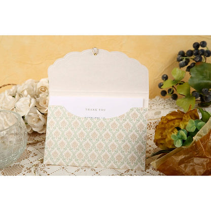 席次表A4サイズ フェリシア グリーン【結婚式 ペーパー 席次表】