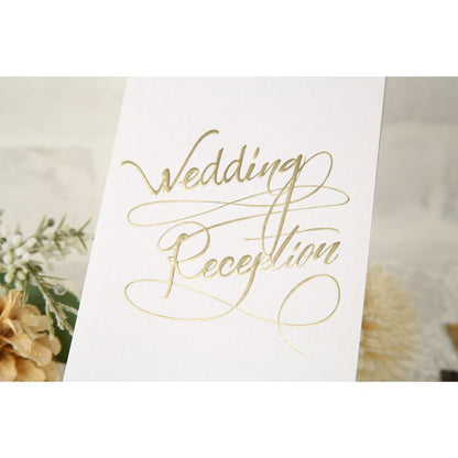 席次表A3サイズ アルジェンテ ホワイト【結婚式 ペーパー 席次表】