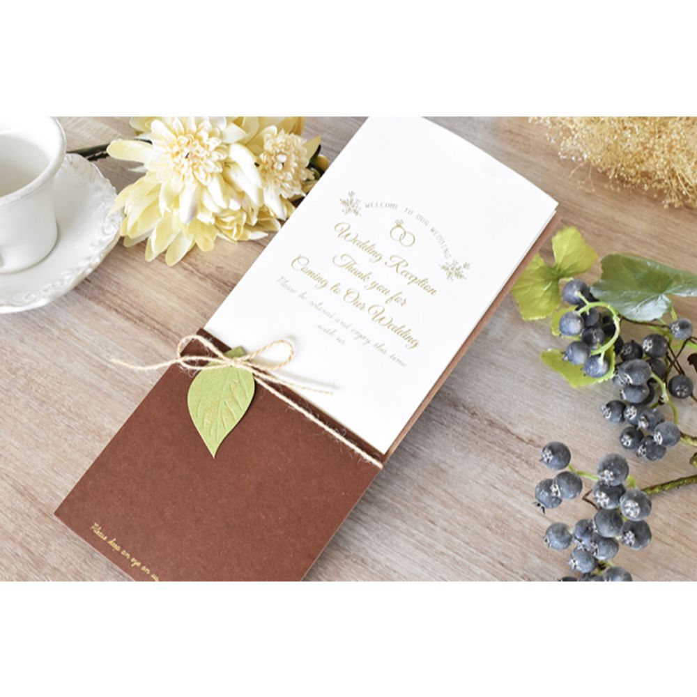 席次表B4サイズ セレーナ【結婚式 ペーパー 席次表】