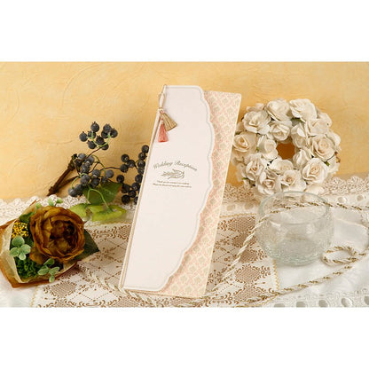 席次表B4サイズ フェリシア ピンク【結婚式 ペーパー 席次表】