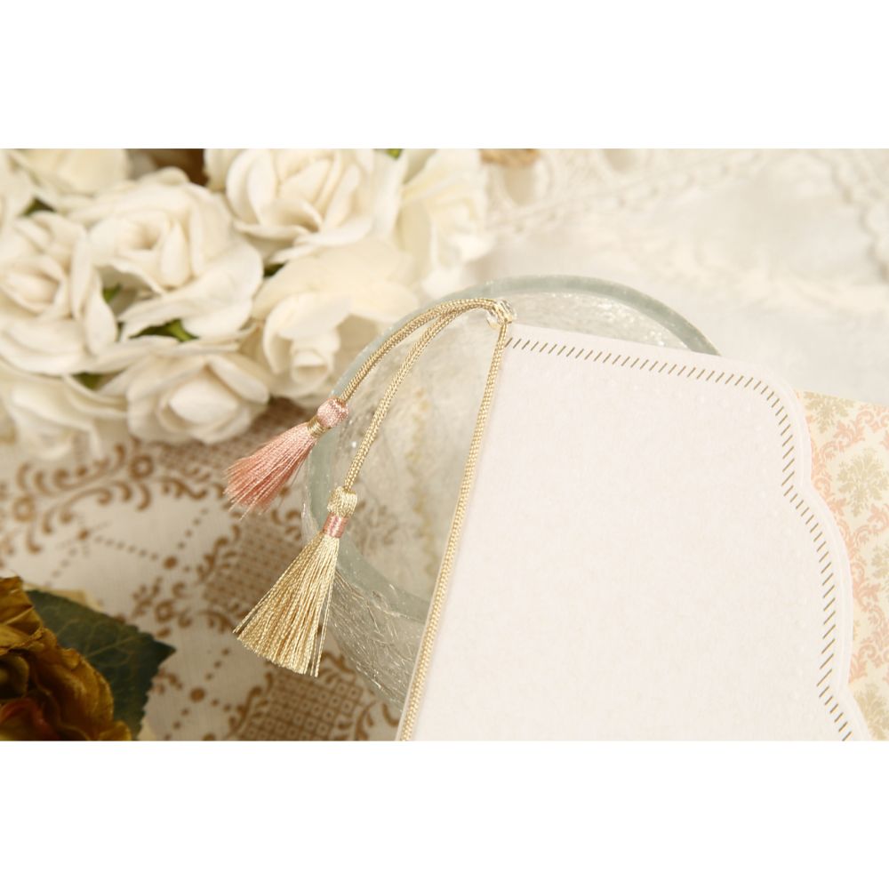 席次表B4サイズ フェリシア ピンク【結婚式 ペーパー 席次表】