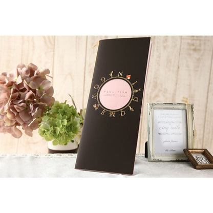 席次表B4サイズ ジュリエッタ ゴールド【結婚式 ペーパー 席次表】