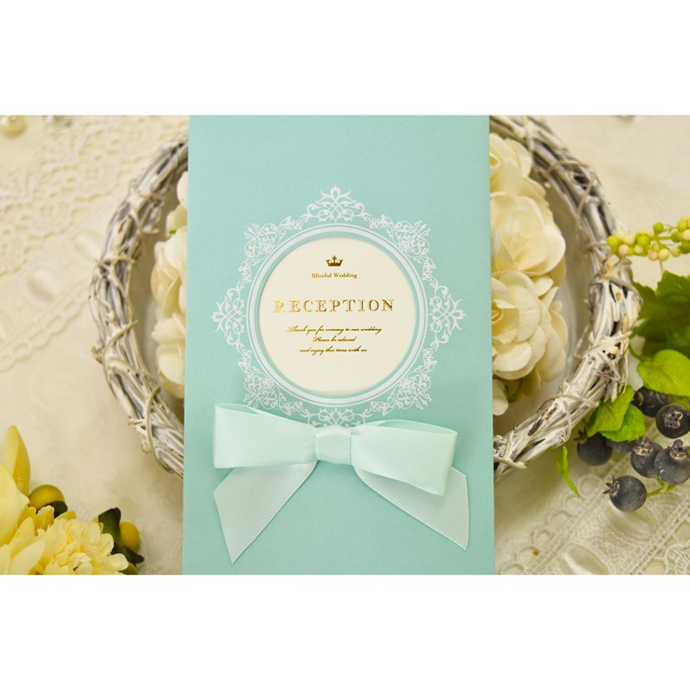 席次表B4サイズ マムール ミント【結婚式 ペーパー 席次表】