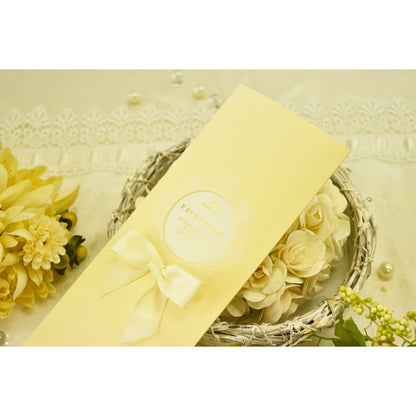 席次表B4サイズ マムール バニラ【結婚式 ペーパー 席次表】