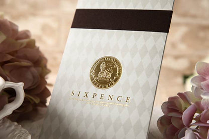 席次表B4サイズ シックスペンス グレー【結婚式 ペーパー 席次表】