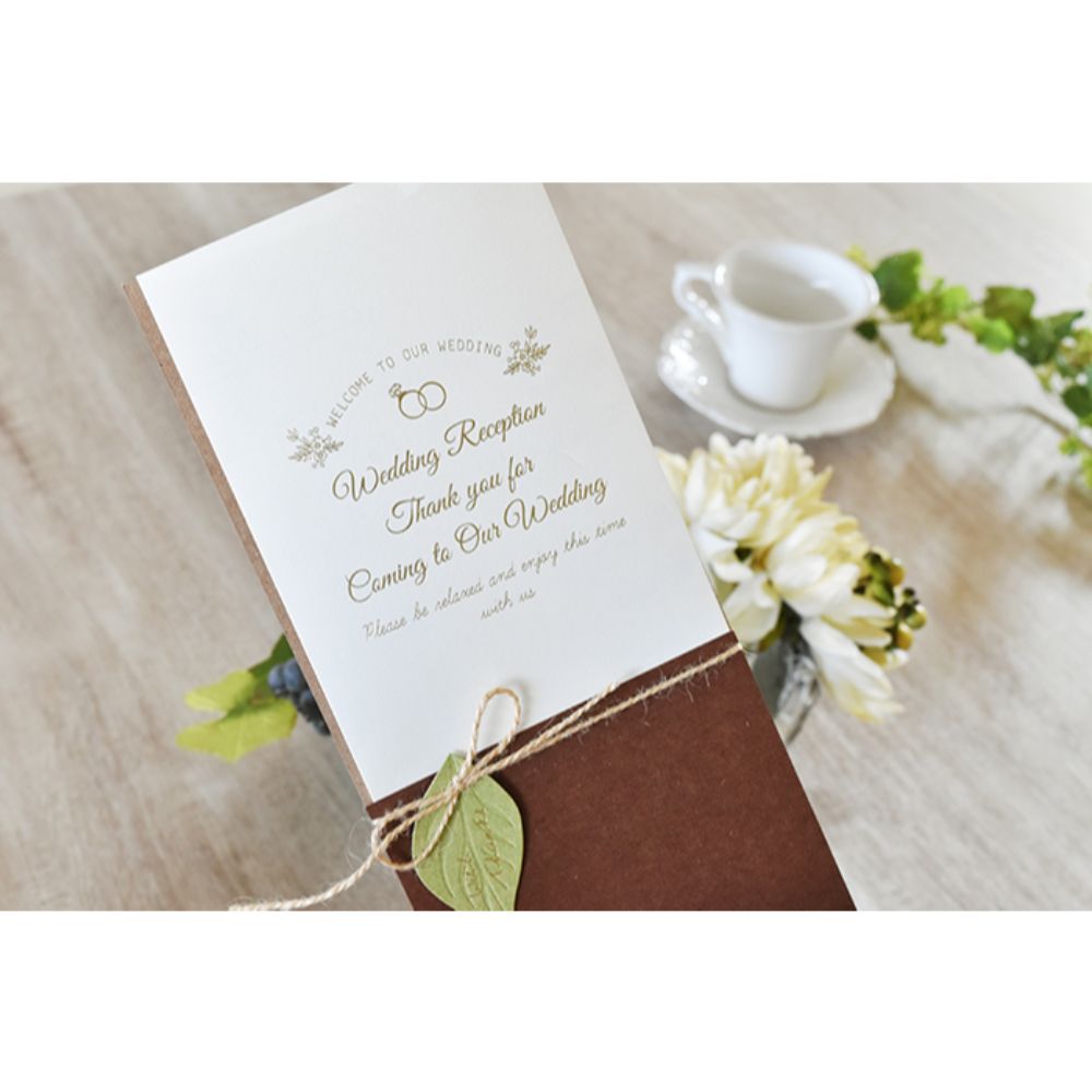 席次表A3サイズ セレーナ【結婚式 ペーパー 席次表】