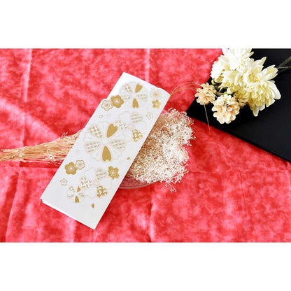 席次表A3サイズ 和花 白【結婚式 ペーパー 席次表】