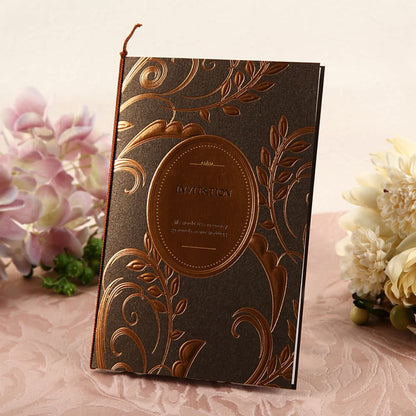 招待状セット ロマネスク ブロンズ【結婚式 ペーパー 招待状】