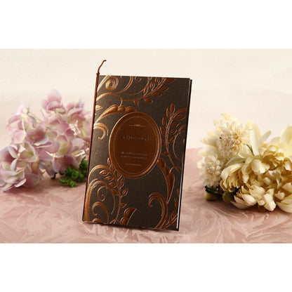 招待状セット ロマネスク ブロンズ【結婚式 ペーパー 招待状】