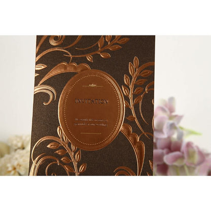 招待状セット ロマネスク ブロンズ【結婚式 ペーパー 招待状】