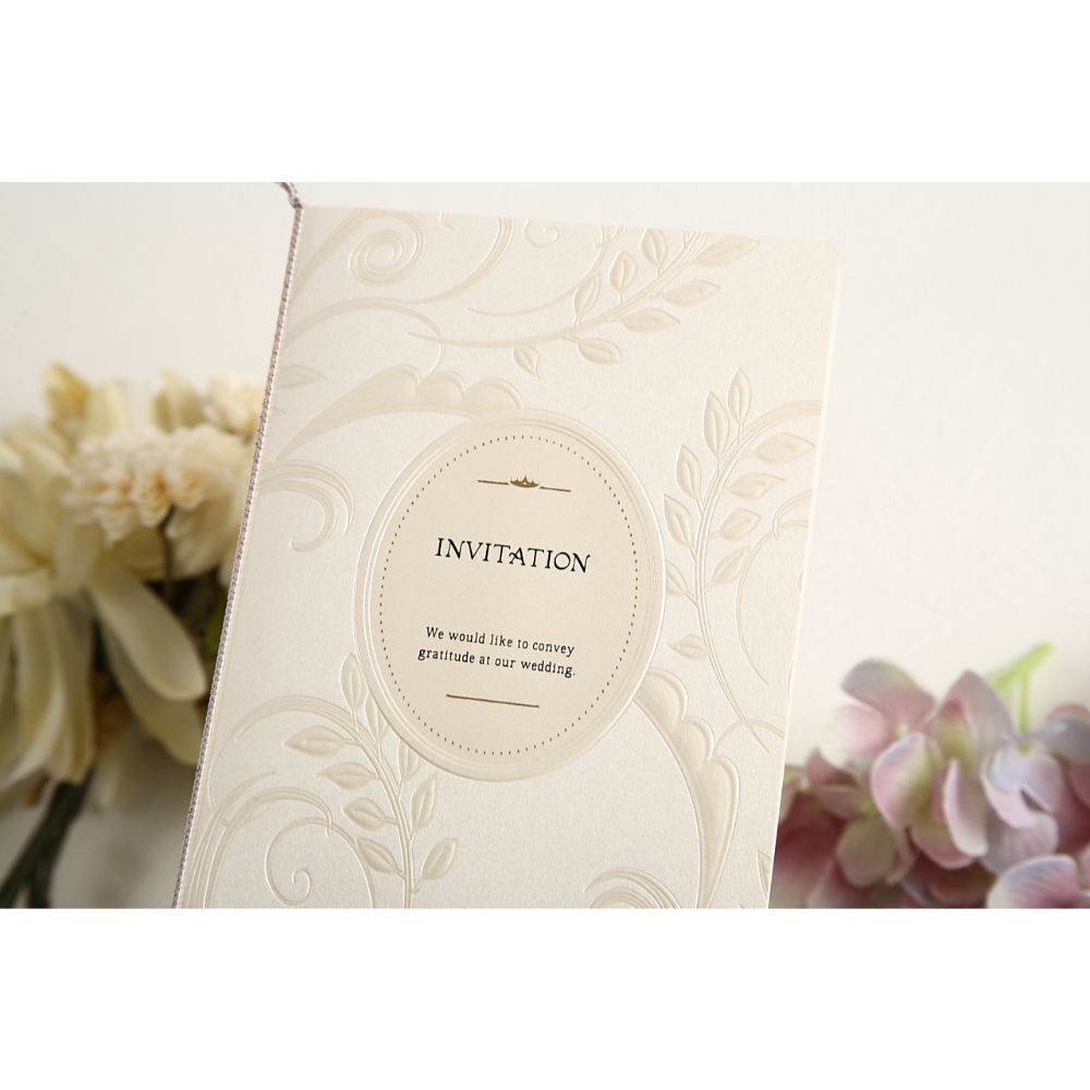 招待状セット ロマネスク パール【結婚式 ペーパー 招待状】