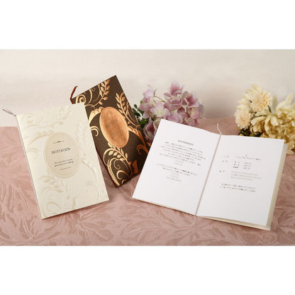 招待状セット ロマネスク パール【結婚式 ペーパー 招待状】
