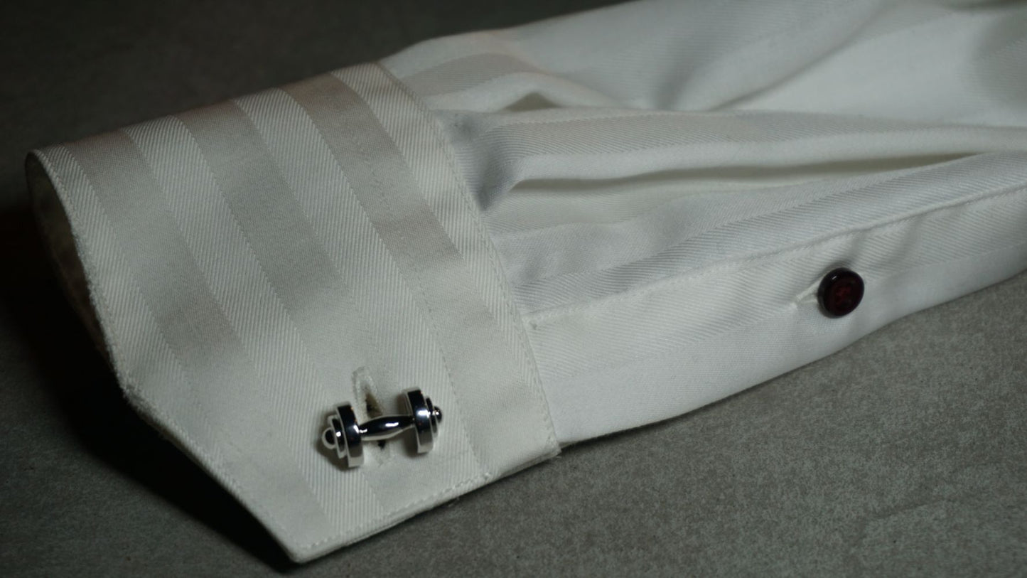 ダンベルカフス 【結婚式 カフス タイピン 小物】