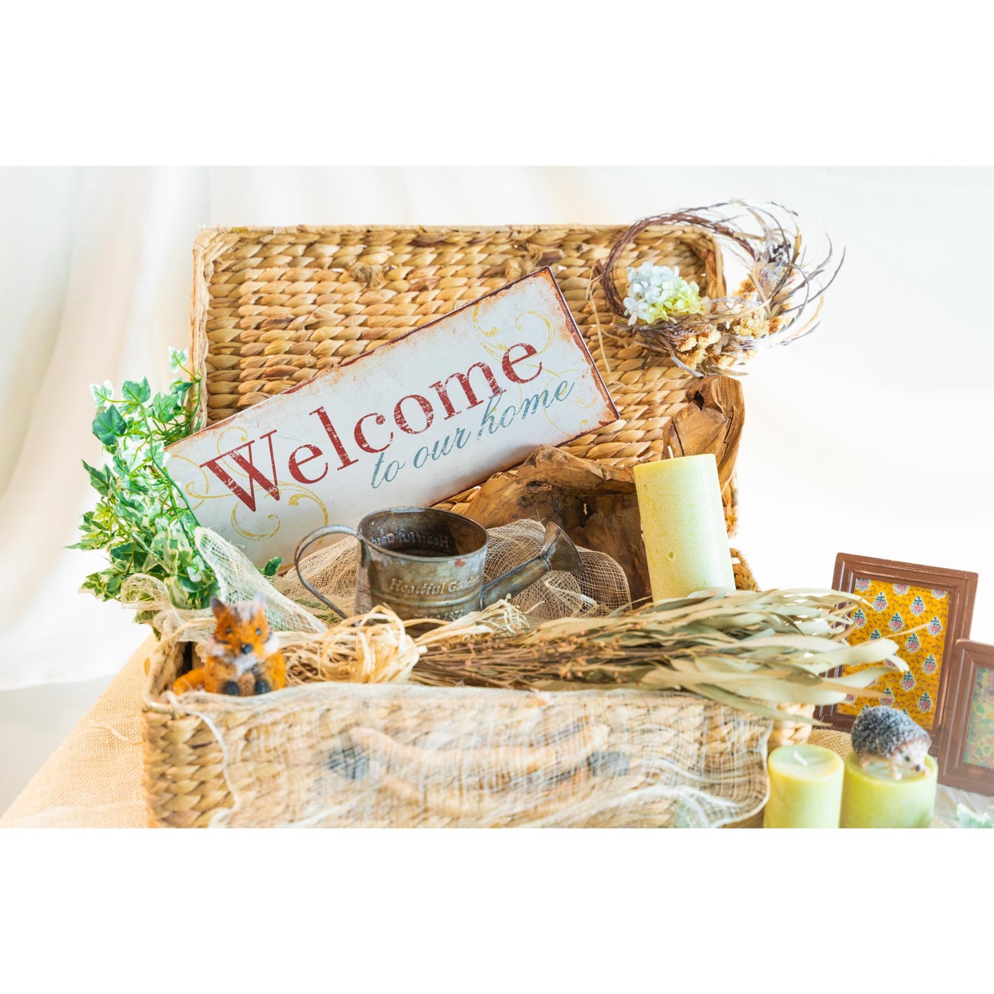 【3泊4日レンタル】ナチュラルコーディネートセット ガーデンウェディングにおすすめ おしゃれグッズ ウェルカムグッズ 【結婚式 ウェルカムボード レンタル】