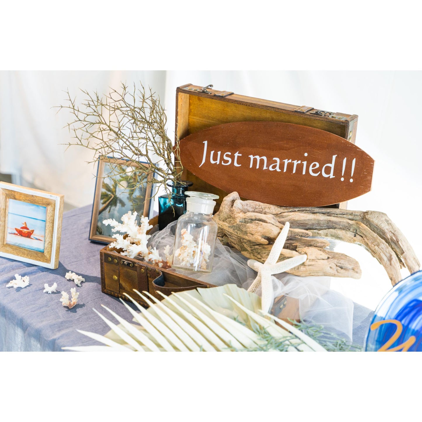 【3泊4日レンタル】リゾートコーディネートセット トランク おしゃれグッズ ウェルカムグッズ 【結婚式 ウェルカムボード レンタル】