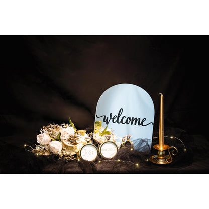 【3泊4日レンタル】ブラックモダンコーディネートセット/おしゃれグッズ ウェルカムグッズ 【結婚式 ウェルカムボード レンタル】