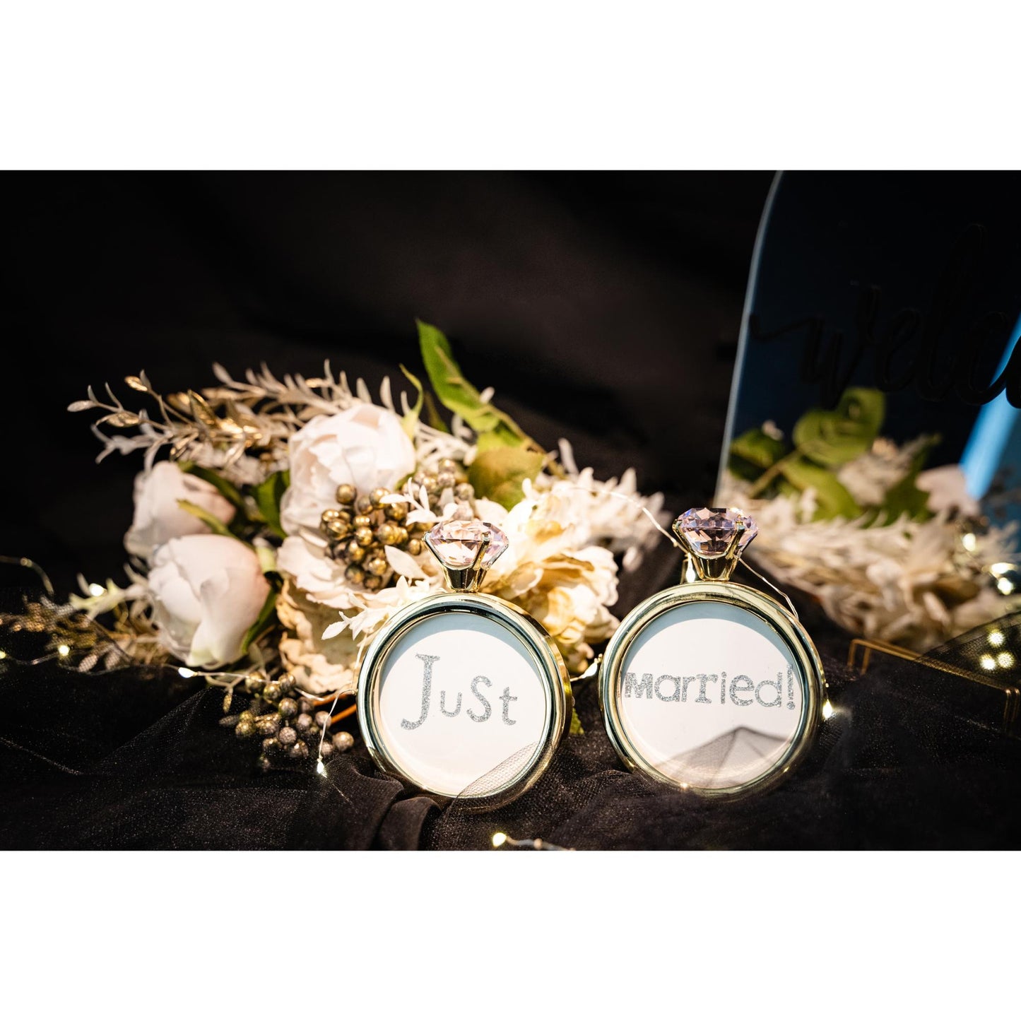 【3泊4日レンタル】ブラックモダンコーディネートセット/おしゃれグッズ ウェルカムグッズ 【結婚式 ウェルカムボード レンタル】