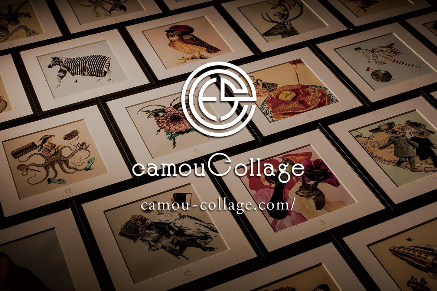 肖像コラージュ【A3サイズ・通常額】ウェルカムボード 【結婚式 ウェルカムボード オーダーメイド】