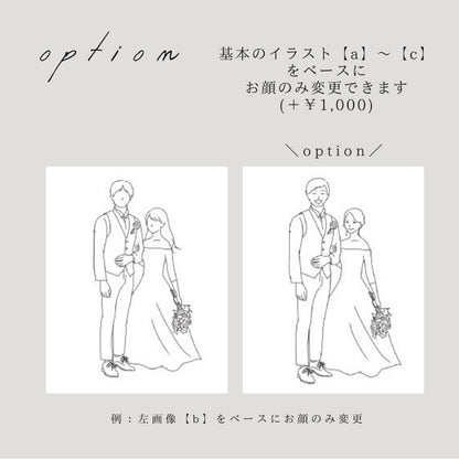 【サンキュータグ】illust001(8枚set)　【結婚式　挙式　披露宴　演出グッズ】