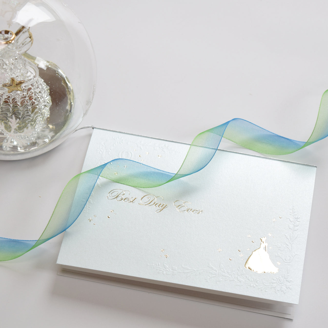 【結婚式 招待状セット】 D.シンデレラ (印刷込み)【結婚式 ペーパー 招待状】