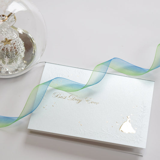 【結婚式 招待状セット】 D.シンデレラ (印刷込み)【結婚式 ペーパー 招待状】