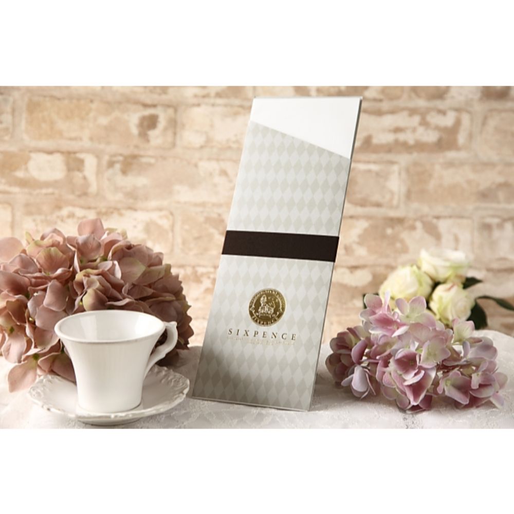 席次表A3サイズ シックスペンス グレー【結婚式 ペーパー 席次表】