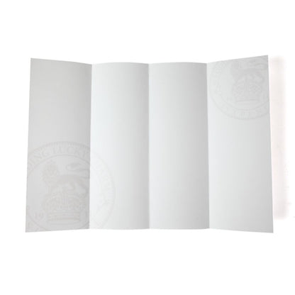 席次表A3サイズ シックスペンス グレー【結婚式 ペーパー 席次表】