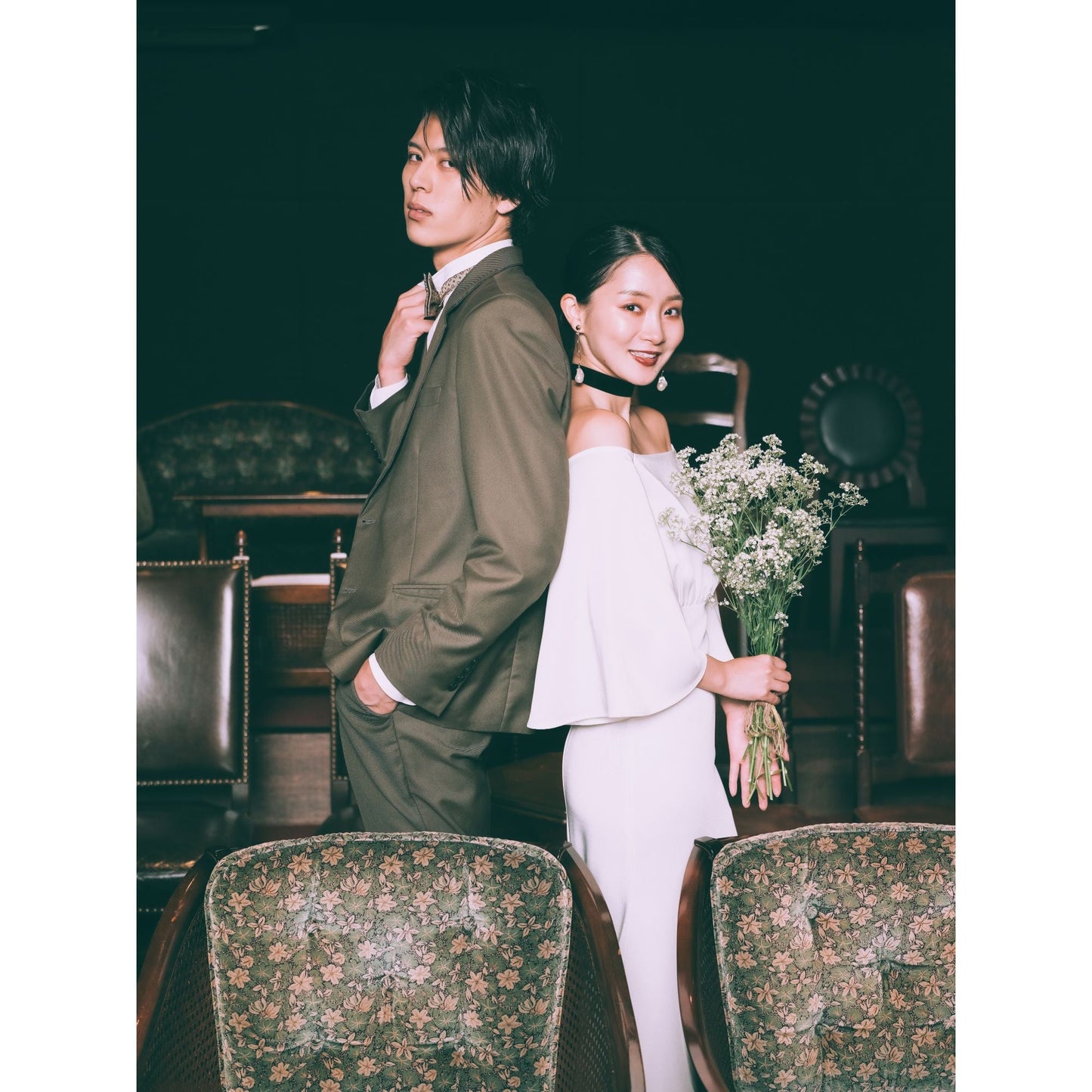 映画館貸し切り「シネコヤ」ロケーションフォト【結婚式 写真 フォトウェディング】