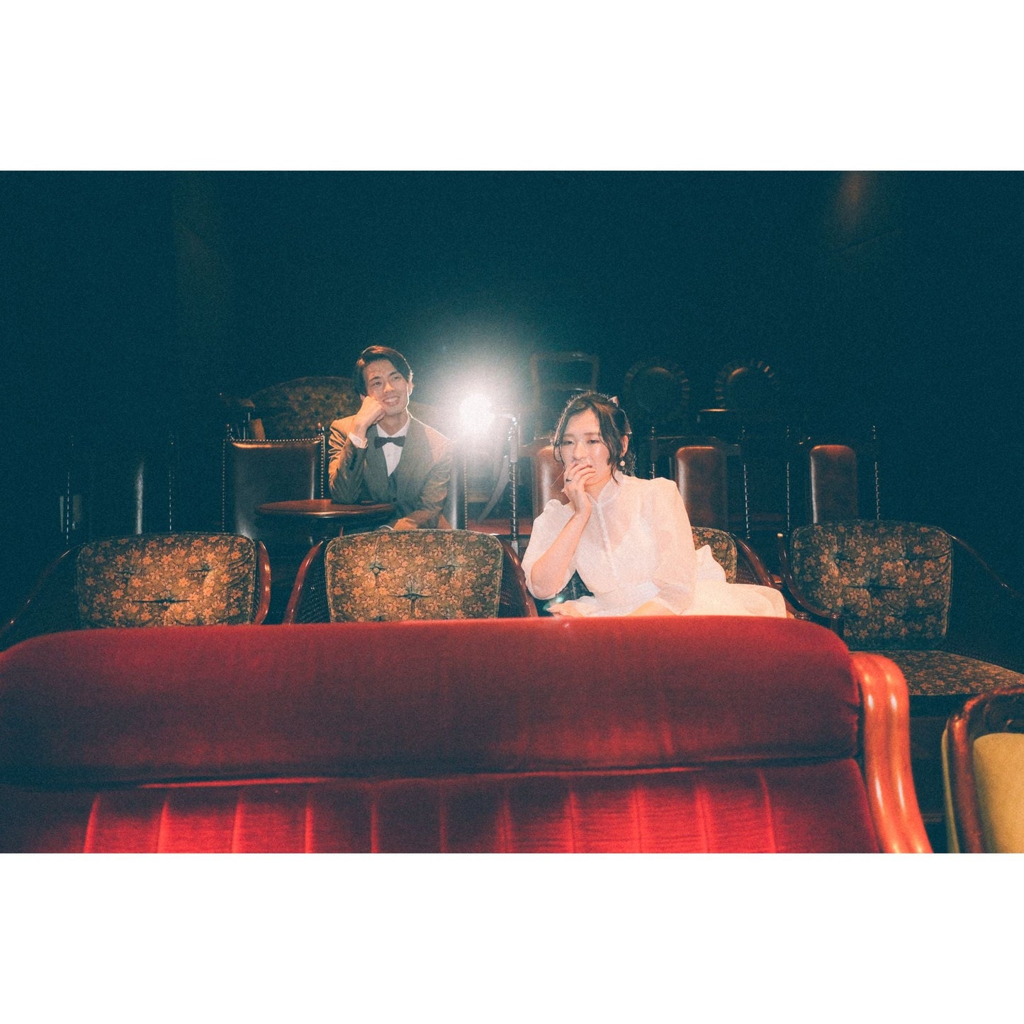 映画館貸し切り「シネコヤ」ロケーションフォト【結婚式 写真 フォトウェディング】