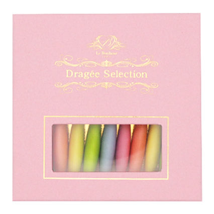 フランス産ドラジェ アソートボックス SS-5(パステルピンク) 【結婚式 ギフト 食品 引き菓子 洋菓子】