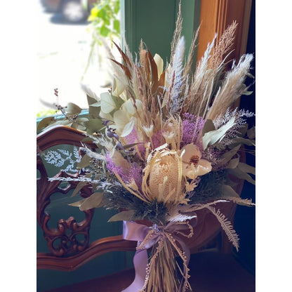 【ドライフラワー】ドライフラワーブーケ 【結婚式 フラワー ドライフラワー ブーケ ブートニア オーダーメイド】