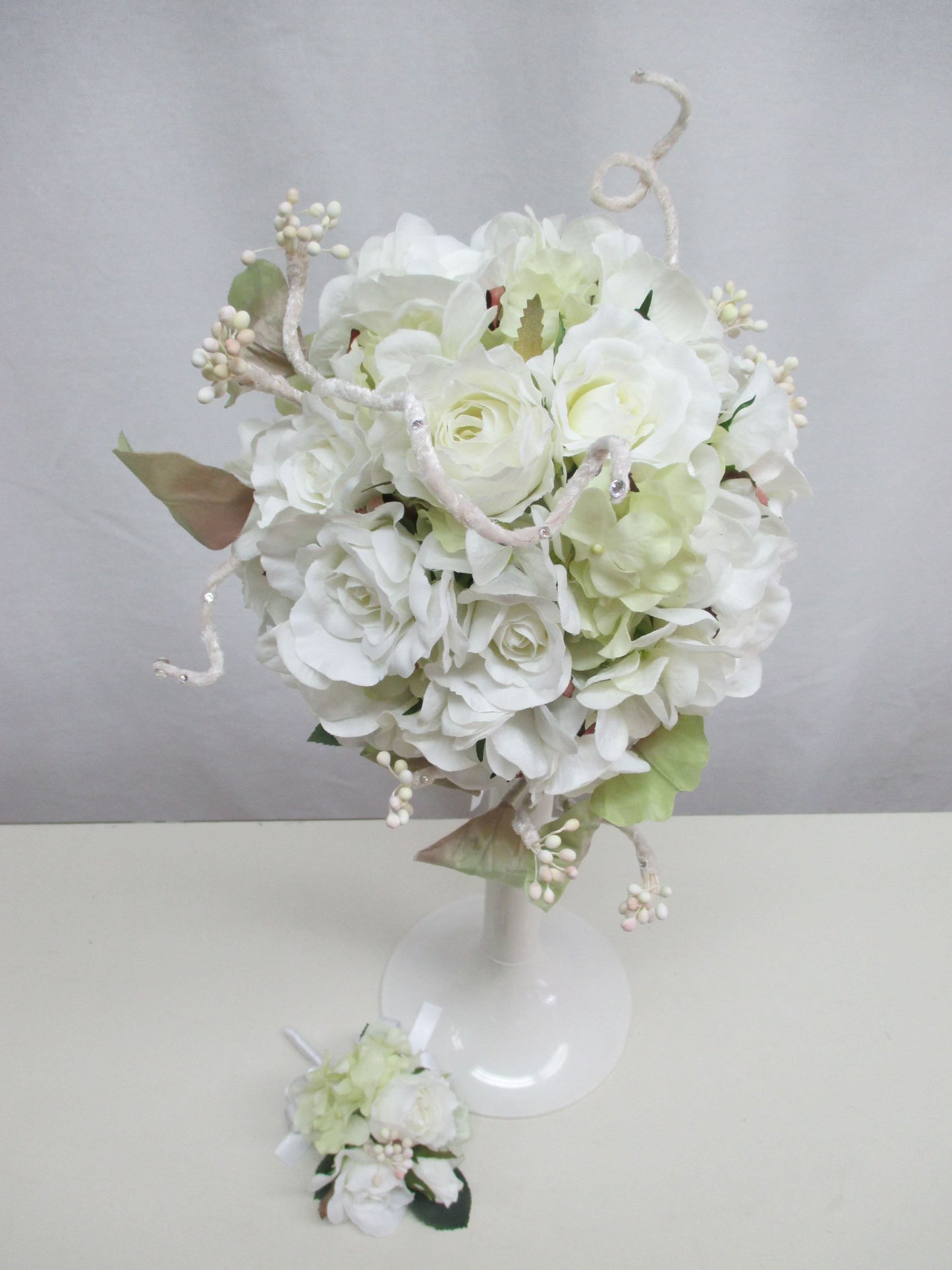 【生花・ドライフラワー】【華道家 假屋崎省吾】オーダーメイドブーケ 【結婚式 フラワー ブーケ ブートニア】