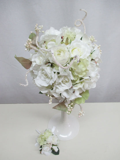 【生花・ドライフラワー】【華道家 假屋崎省吾】オーダーメイドブーケ 【結婚式 フラワー ブーケ ブートニア】