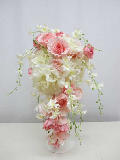 【生花・ドライフラワー】【華道家 假屋崎省吾】オーダーメイドブーケ 【結婚式 フラワー ブーケ ブートニア】