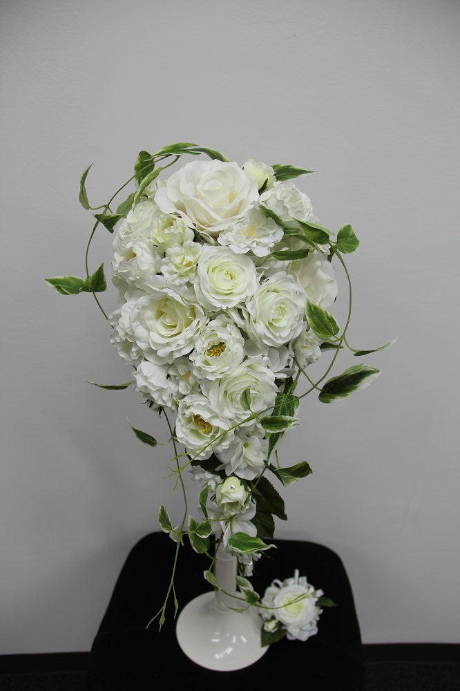 【生花・ドライフラワー】【華道家 假屋崎省吾】オーダーメイドブーケ 【結婚式 フラワー ブーケ ブートニア】