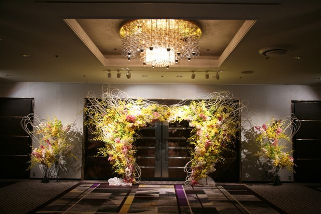 華道家 假屋崎省吾 オーダーメイドウェルカムフラワー 【結婚式 フラワー 会場装花】