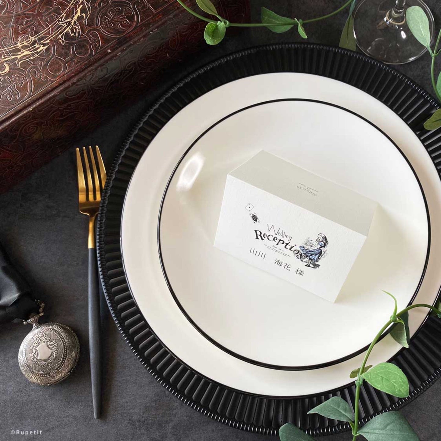 【結婚式 席次表】Alice SET【結婚式 ペーパー 席次表】