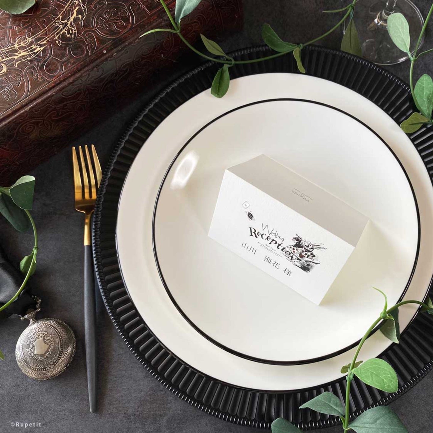 【結婚式 席次表】Alice SET【結婚式 ペーパー 席次表】