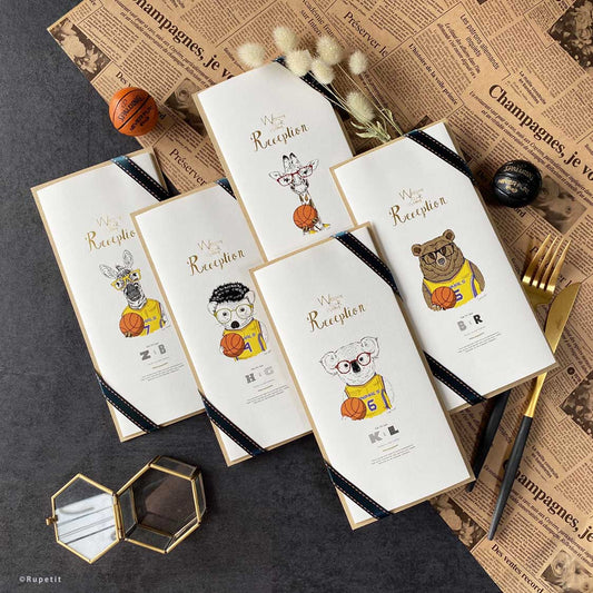 BK 席次表Set【結婚式 ペーパー 席次表】